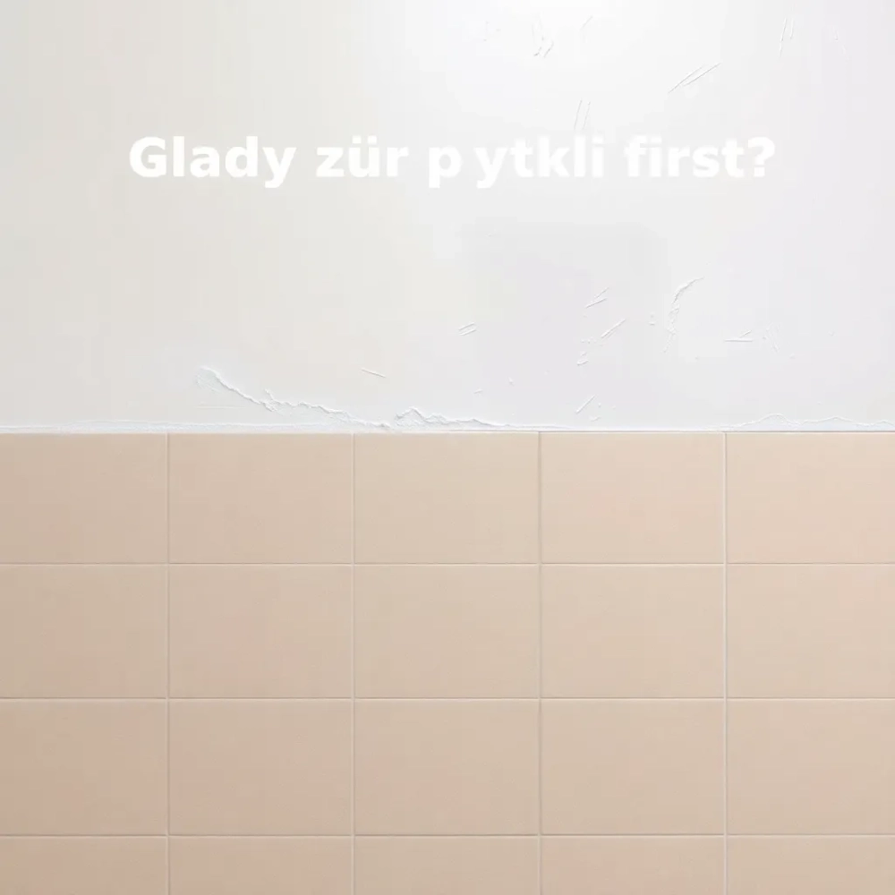 Co najpierw gładź czy płytki