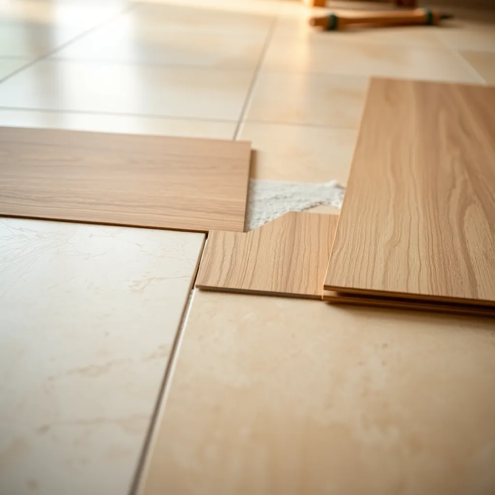 Czy można kłaść panele na płytki