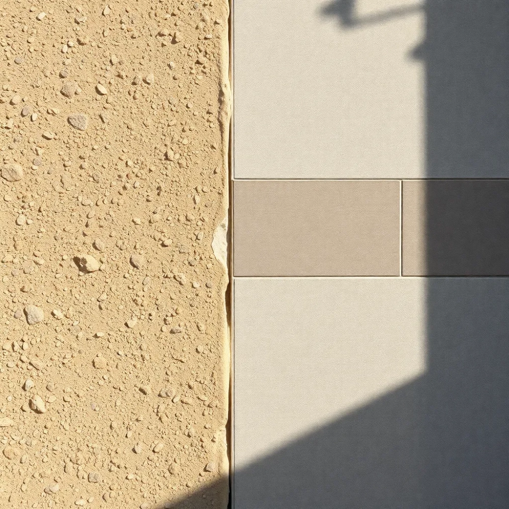 Czy na tynk mozaikowy można kłaść płytki