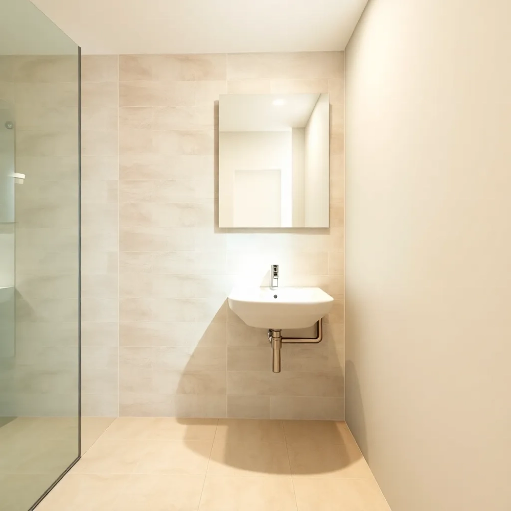 Do jakiej wysokości płytki w łazience