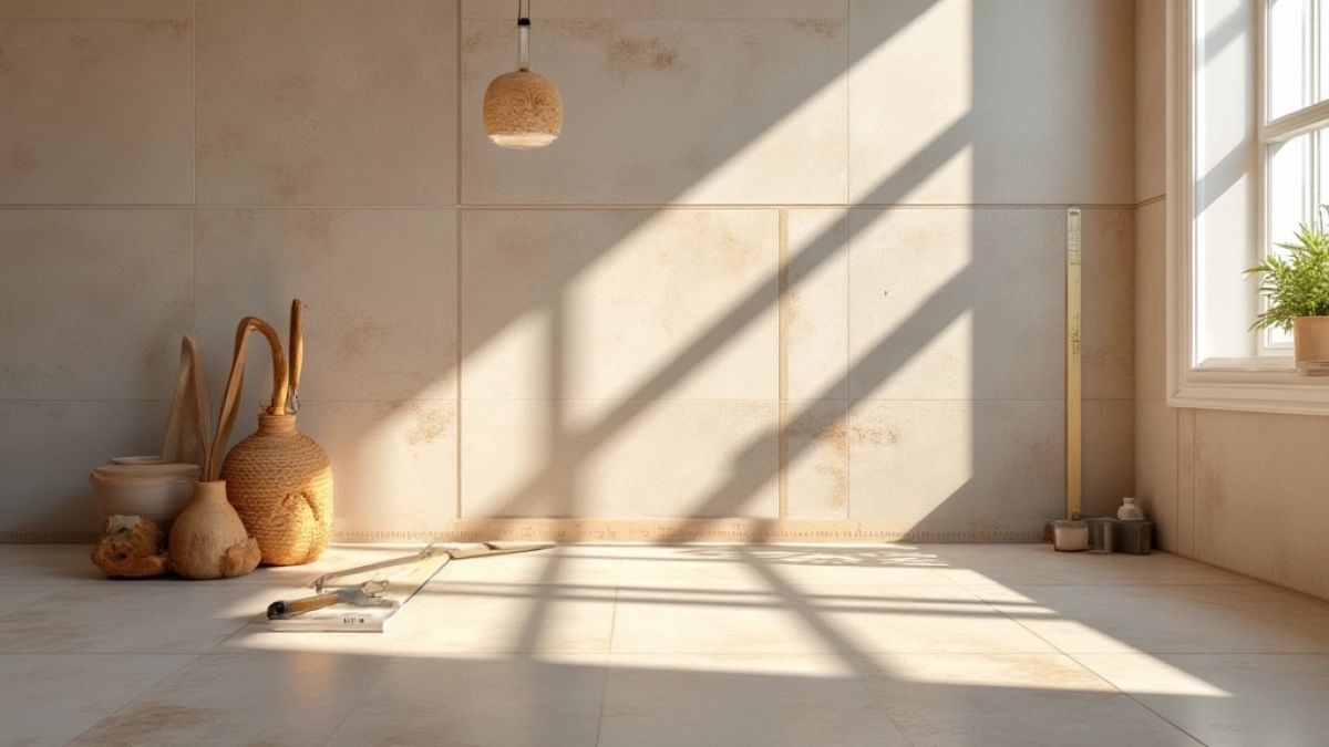 Grubość płytki z klejem