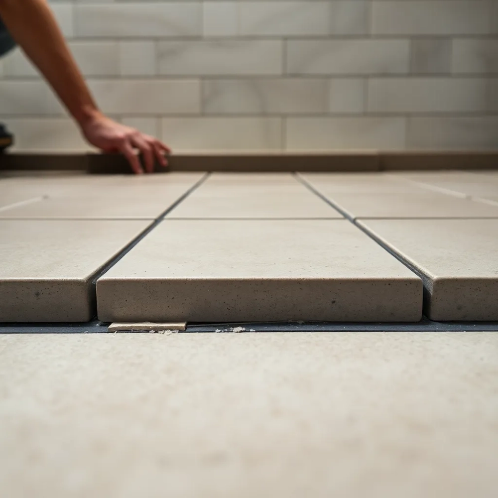 jak kłaść płytki na podłodze