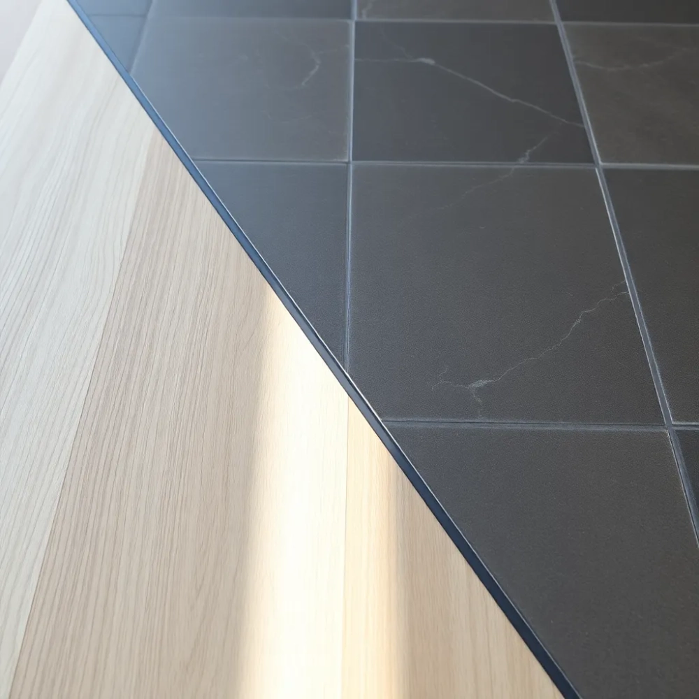 Jak połączyć panele z płytkami bez listwy