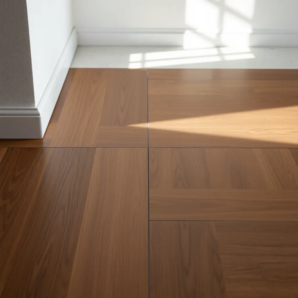 Jak połączyć podłogę drewnianą z płytkami