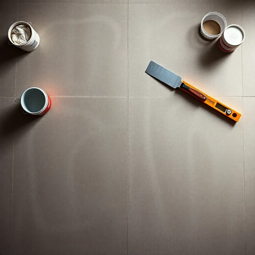 jak położyć płytki na nierównej podłodze