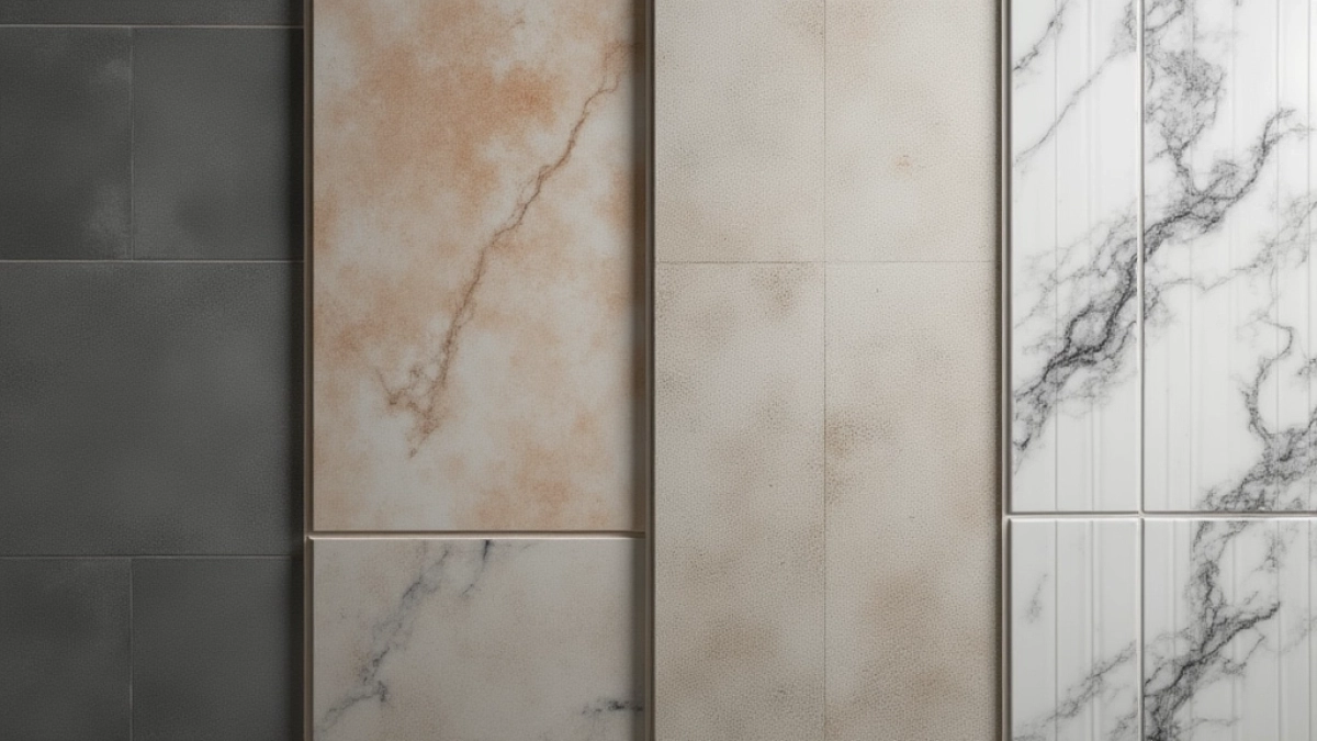 Jakie płytki do szarych ścian