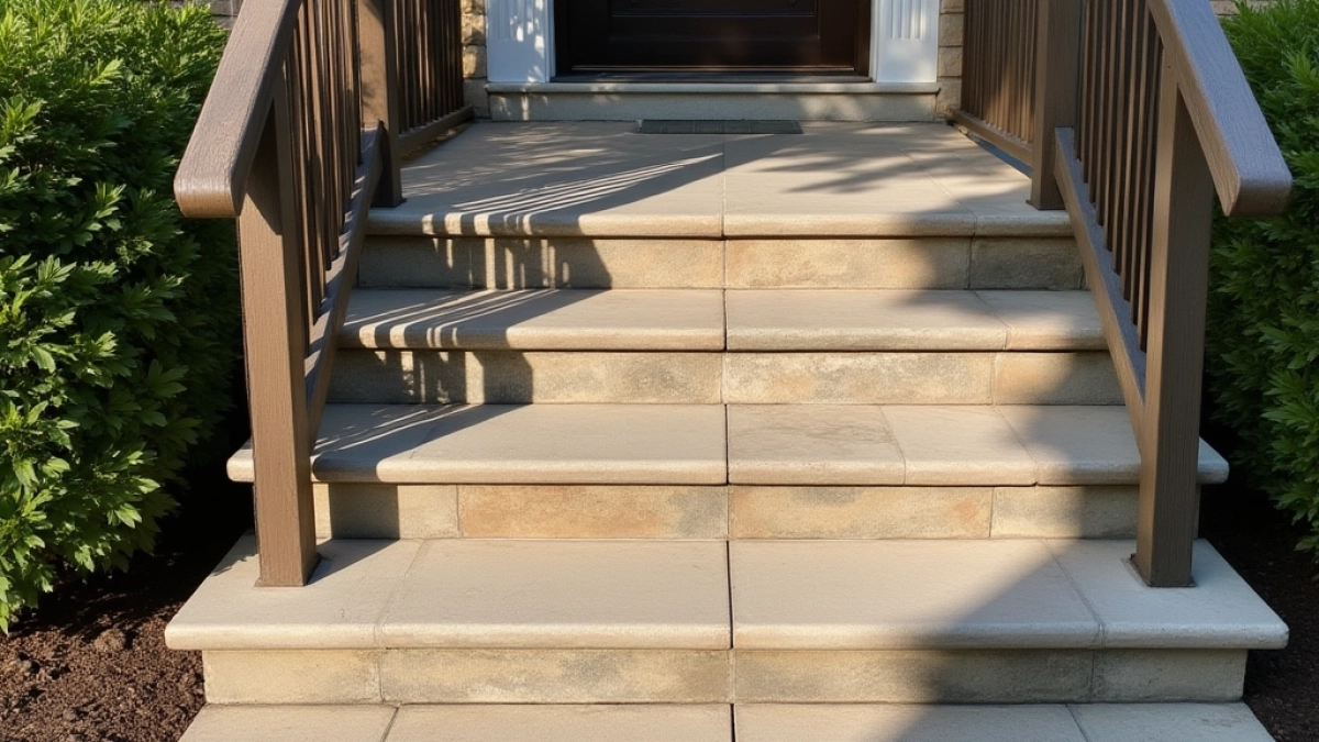 Jakie płytki na schody zewnętrzne