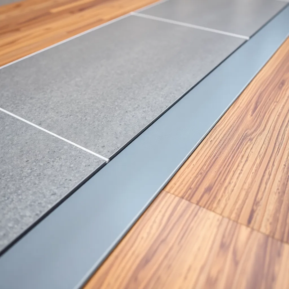 Listwa łącząca płytki z panelami