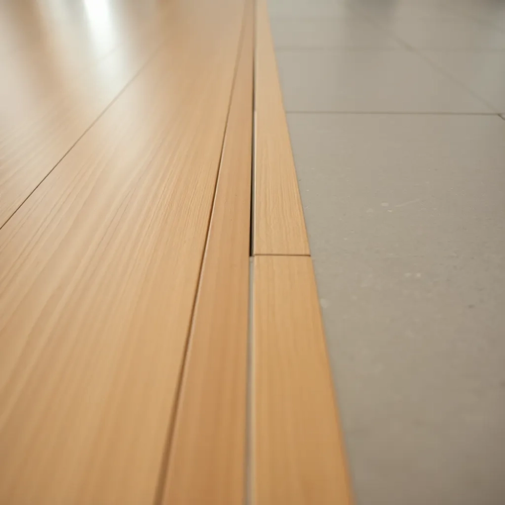 Listwa między płytkami a panelami