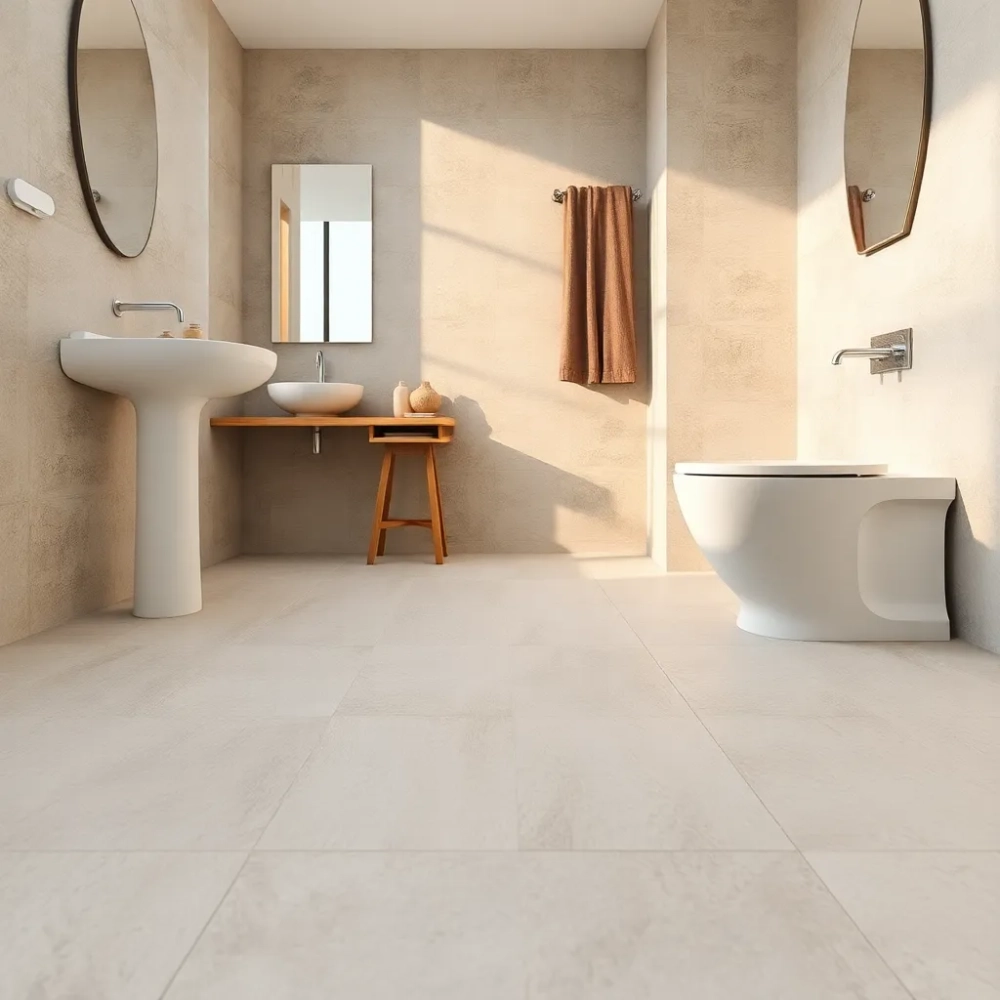 Płytki antypoślizgowe do łazienki R12