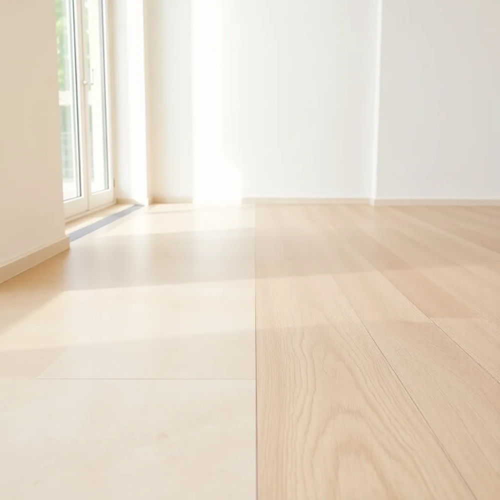 Płytki i panele w tym samym kolorze