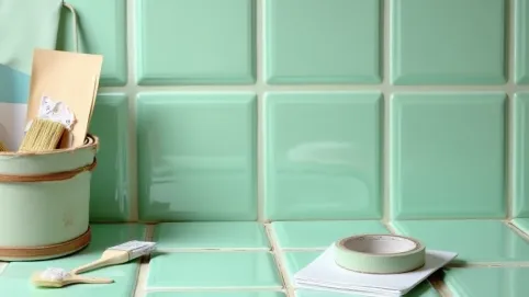 Jaka farbą do łazienki na płytki
