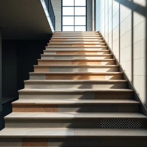 Jakie płytki na klatkę schodową