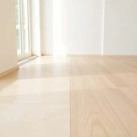 Płytki i panele w tym samym kolorze